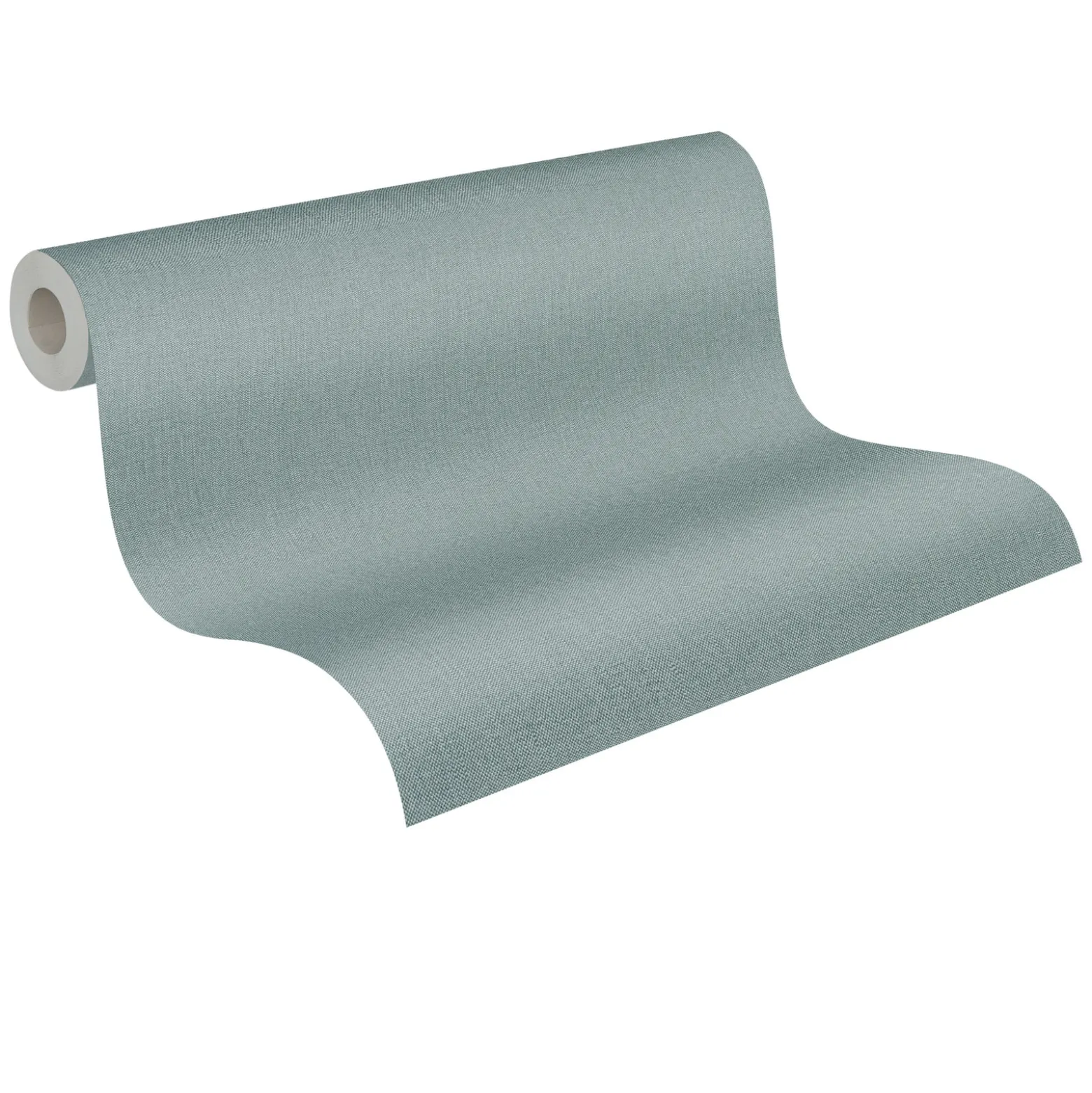 Vliestapete Meliert Textiloptik Modern Grün Grau 36379-6