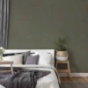 Vliestapete meliert Uni braun blau 37656-1