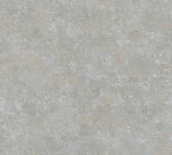 Vliestapete meliert Uni grau-blau braun 37655-7