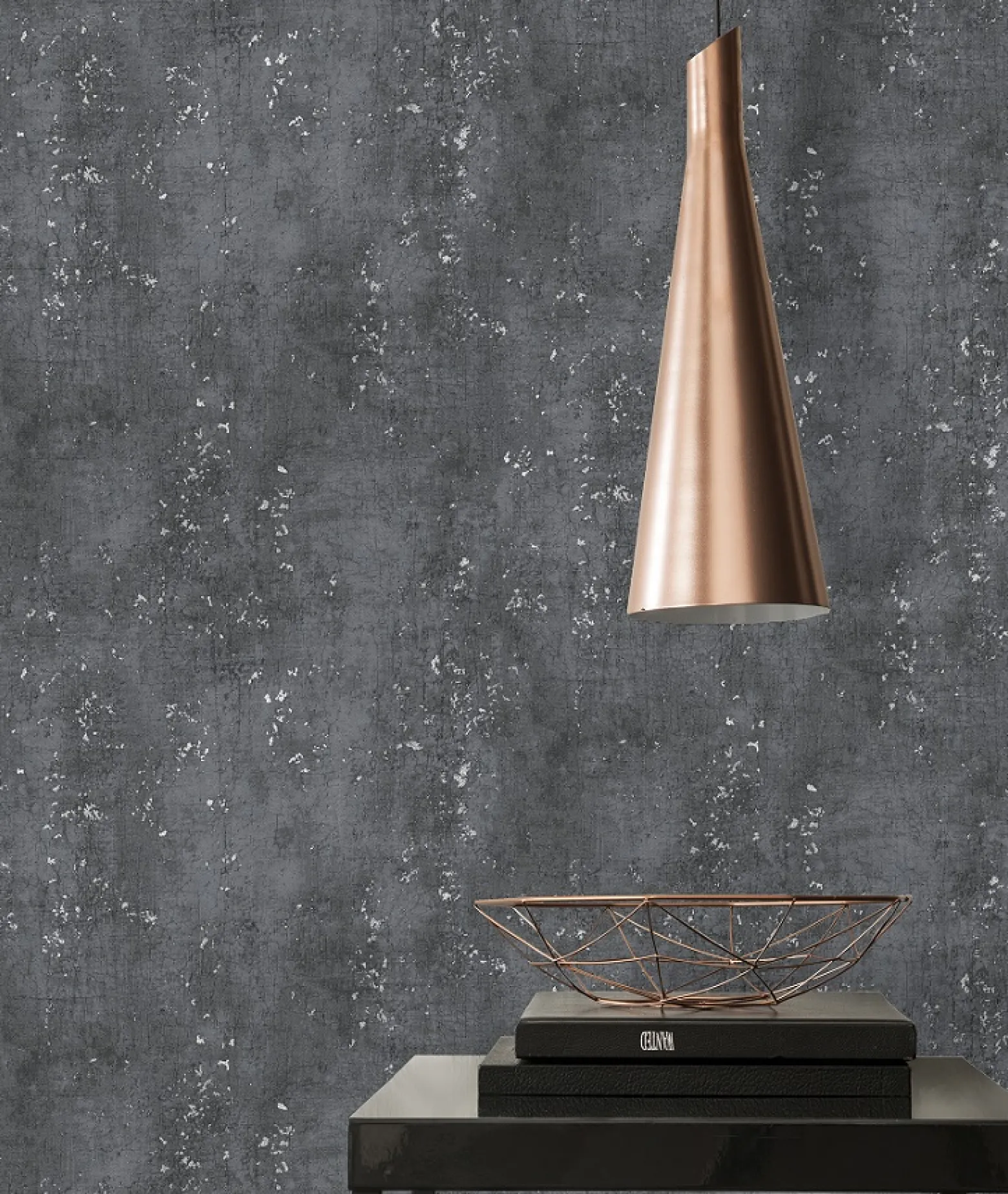Vliestapete Metallic Beton-Optik AS Creation 37840