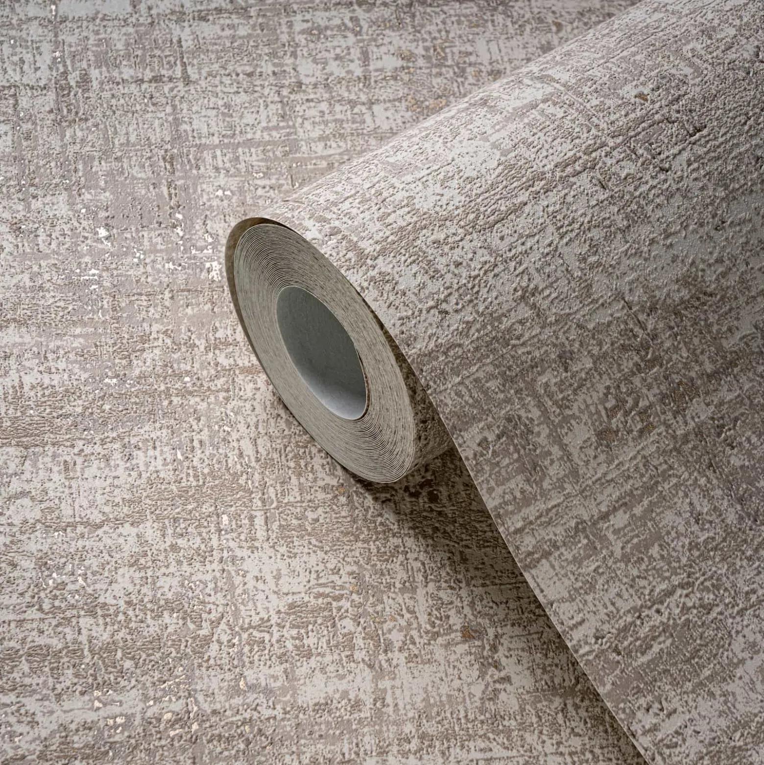 Vliestapete Metalloptik Beige Grau Gold Metallic 39657-4