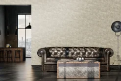 Vliestapete Metalloptik Beige Gold Metallic 39657-5