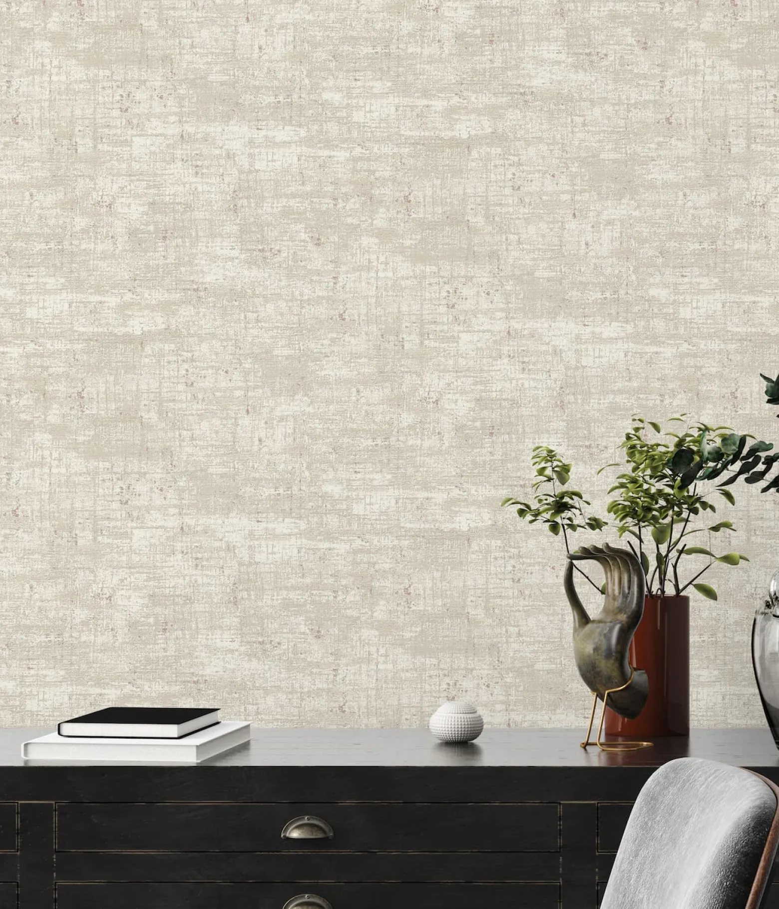 Vliestapete Metalloptik Beige Gold Metallic 39657-5