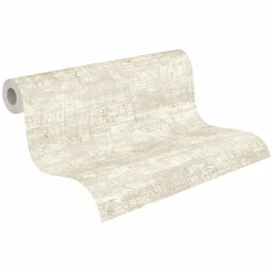 Vliestapete Metalloptik Beige Gold Metallic 39657-5