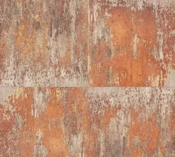 Vliestapete Metall Patina rostbraun grau 36118-2