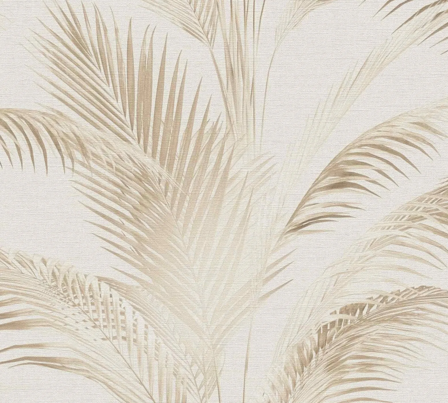 Vliestapete Michalsky Blätter Beige Creme Metallic 39980-1