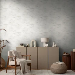 Vliestapete Michalsky Himmel Wolken Grau Creme 39985-5