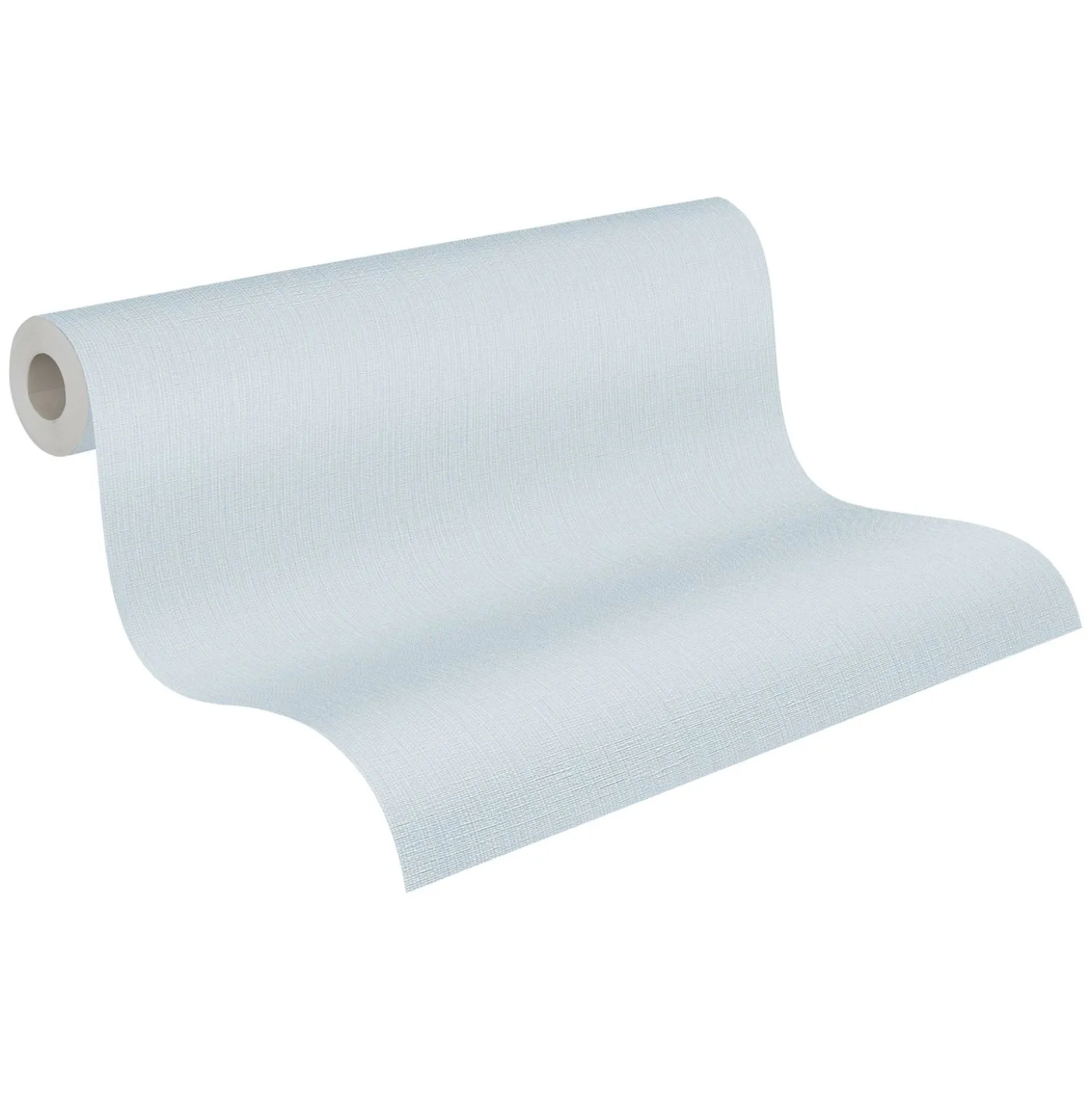 Vliestapete Michalsky Textiloptik Uni Hellblau 39986-8