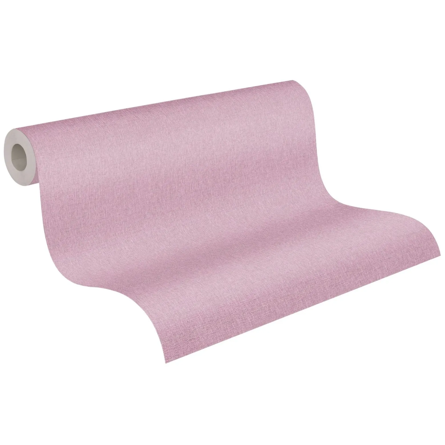 Vliestapete Michalsky Uni Leinenoptik Lila 39988-2