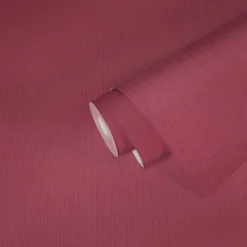 Vliestapete Michalsky Uni Streifen rot 37987-9