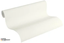 Vliestapete Michalsky Uni Textil grau-weiß 36517-1