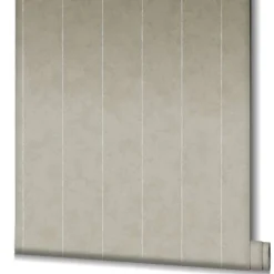 Vliestapete Nadel Streifen Beige Grau Glitzer 34406