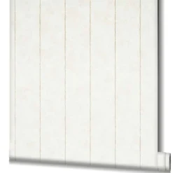 Vliestapete Nadel Streifen Creme Beige Glitzer 34402