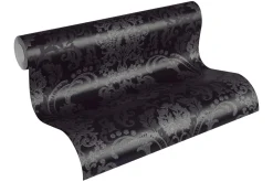 Vliestapete Neue Bude 2.0 Barock schwarz anthrazit 36166-3