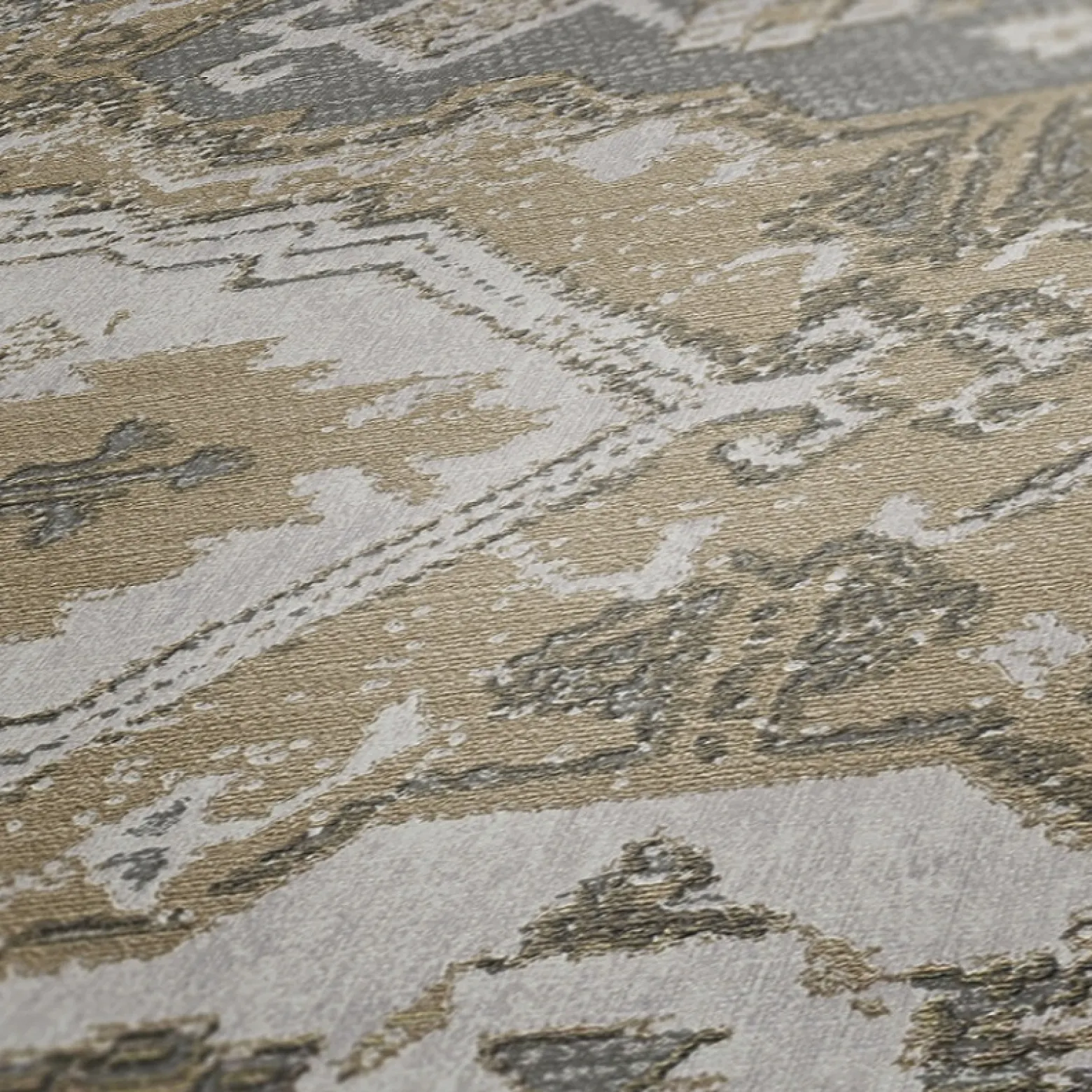 Vliestapete Orientalisch Muster beige weiß grau 37868-3