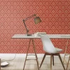 Vliestapete Ornamente Barock rot gold Rasch 570540