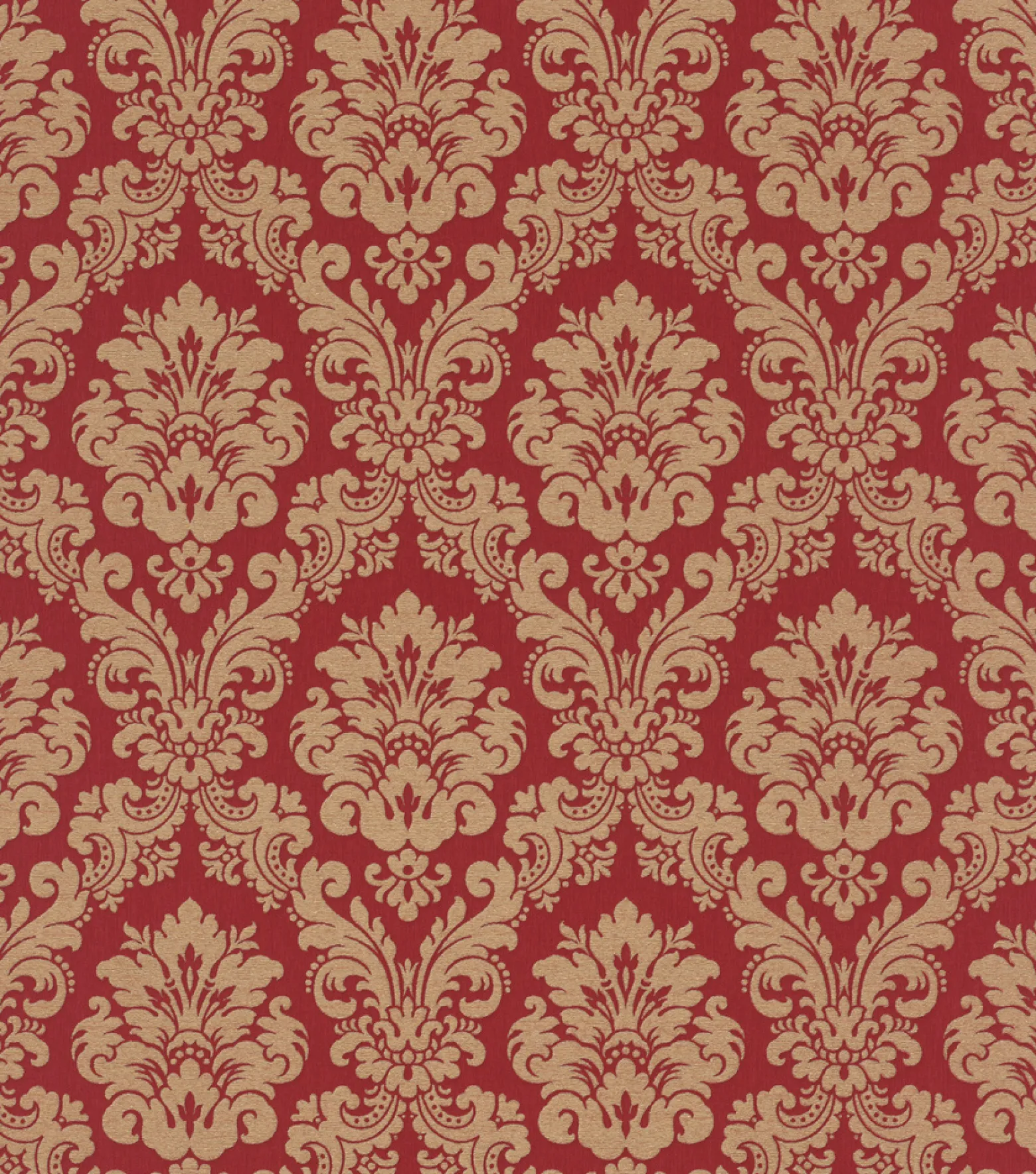 Vliestapete Ornamente Barock rot gold Rasch 570540