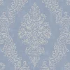 Vliestapete Ornamente Barock Lila Creme Metallic 39765-2