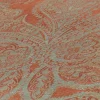 Vliestapete Ornamente Metallic Orange Grau 39119-2