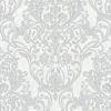 Vliestapete Ornamente Metallic grau silber 32602
