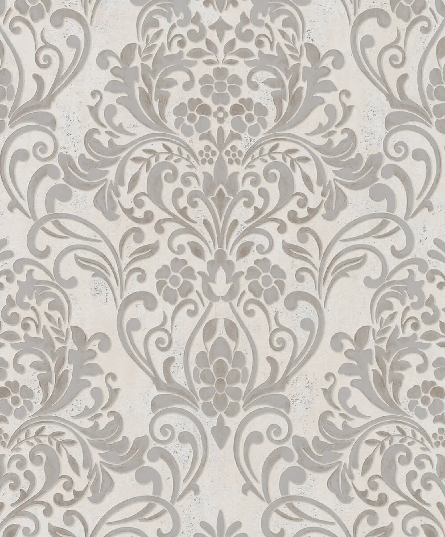 Vliestapete Ornamente Metallic grau kupfer 32603