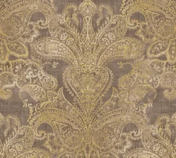 Vliestapete Paisley Metallic Braun Gold 39119-4