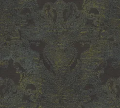 Vliestapete Paisley Metallic Schwarz Gold 39119-5