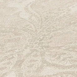 Vliestapete Paisley Metallic Creme Perlmutt 39119-3