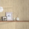 Vliestapete Pampasgras Beige Grau Glitzer 38614-1