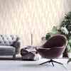 Vliestapete Pampasgras Weiß Beige 38631-2