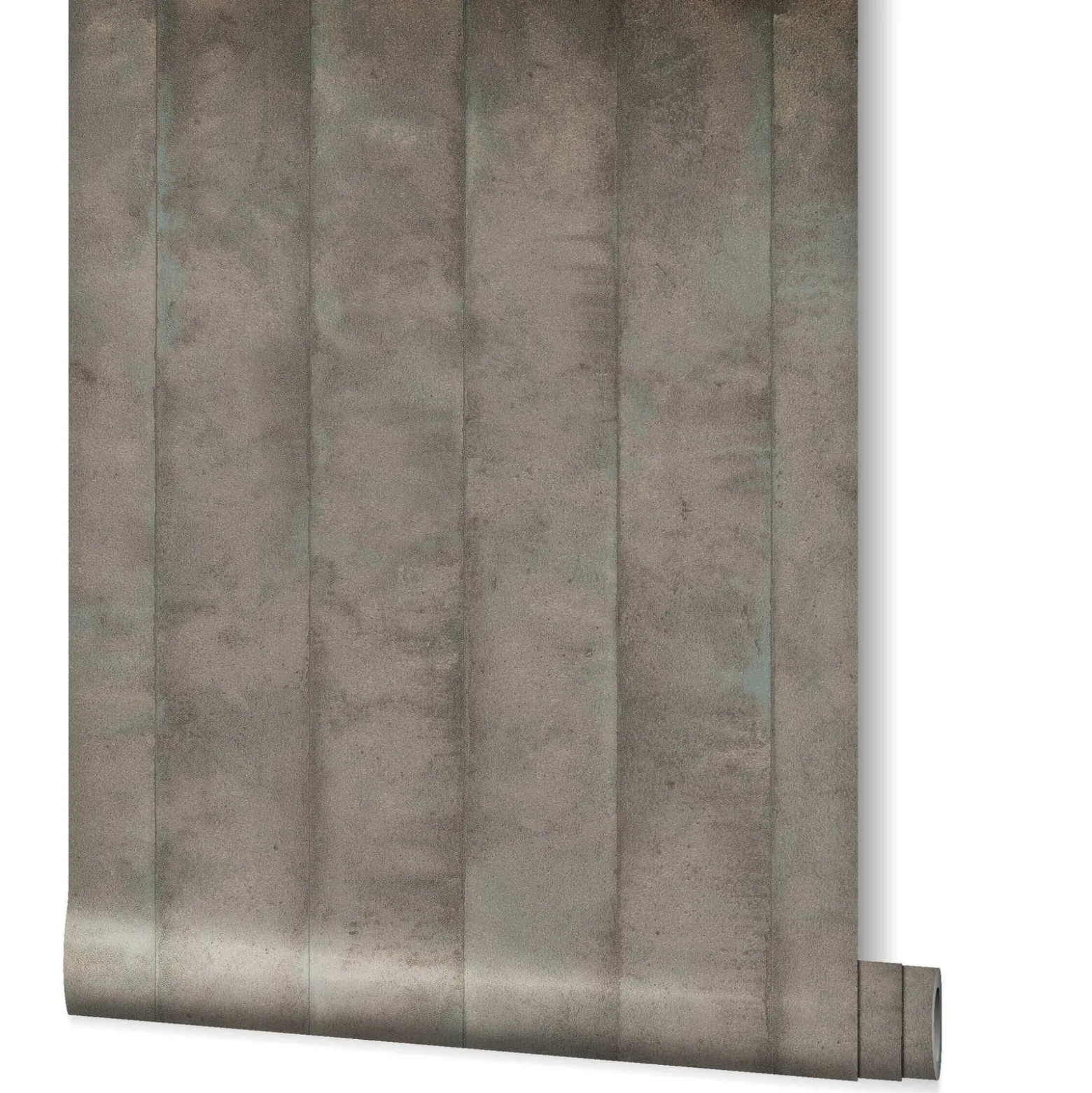 Vliestapete Paneele Beton braun grau metallic 31614