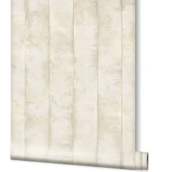 Vliestapete Paneele Beton graubeige metallic 31617