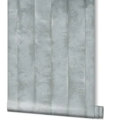 Vliestapete Paneele Beton silber grau metallic 31616