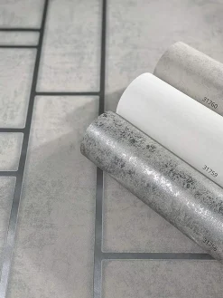 Vliestapete Patina grau silber Metallic Imagine 31756
