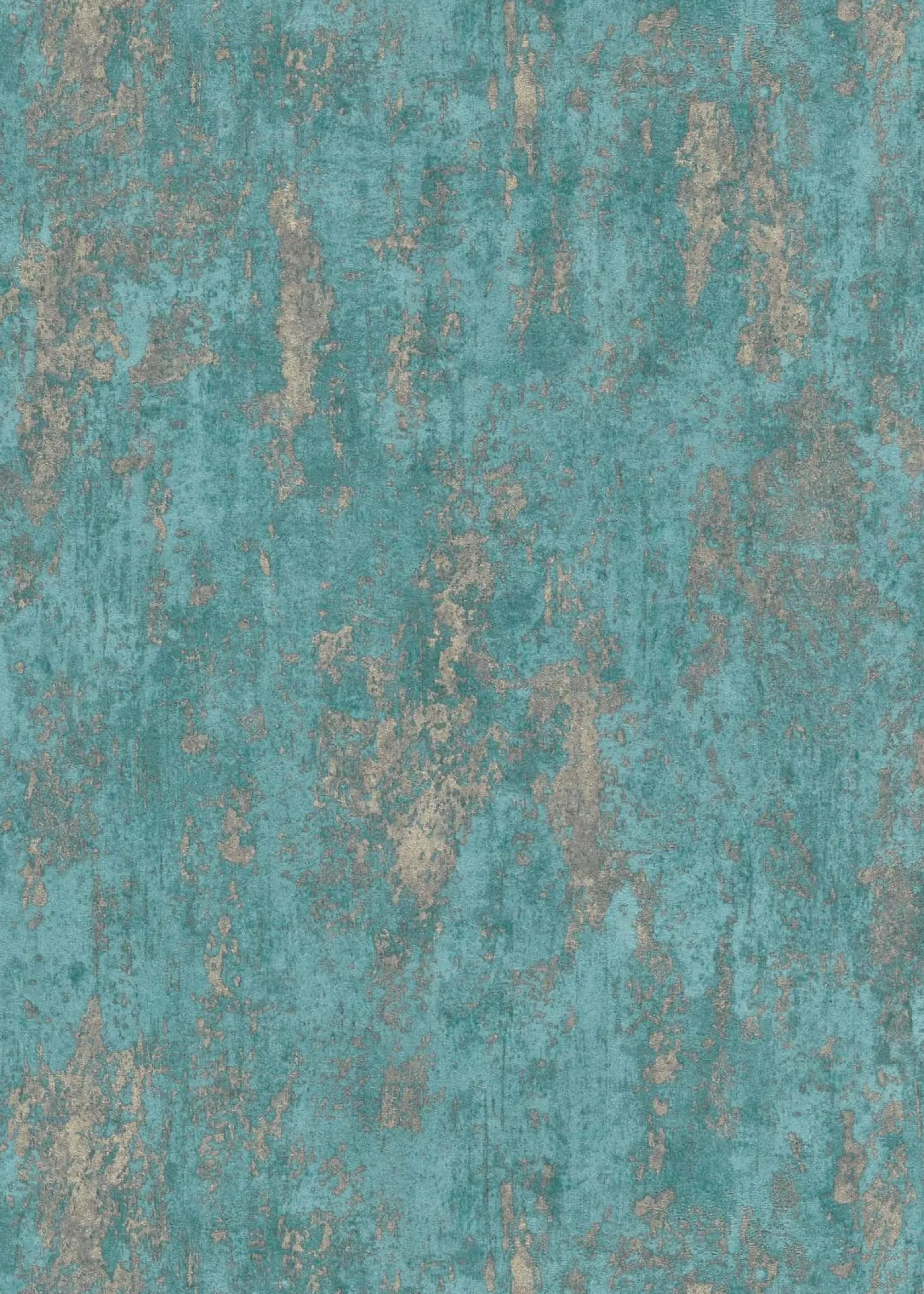 Vliestapete Petrol Metallic Putz Optik 10273-18 Erismann