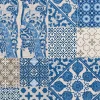Vliestapete Portugiesische Fliesen blau beige 36923-1