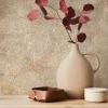 Vliestapete 34269 Putz Optik Beige Kupfer Marburg