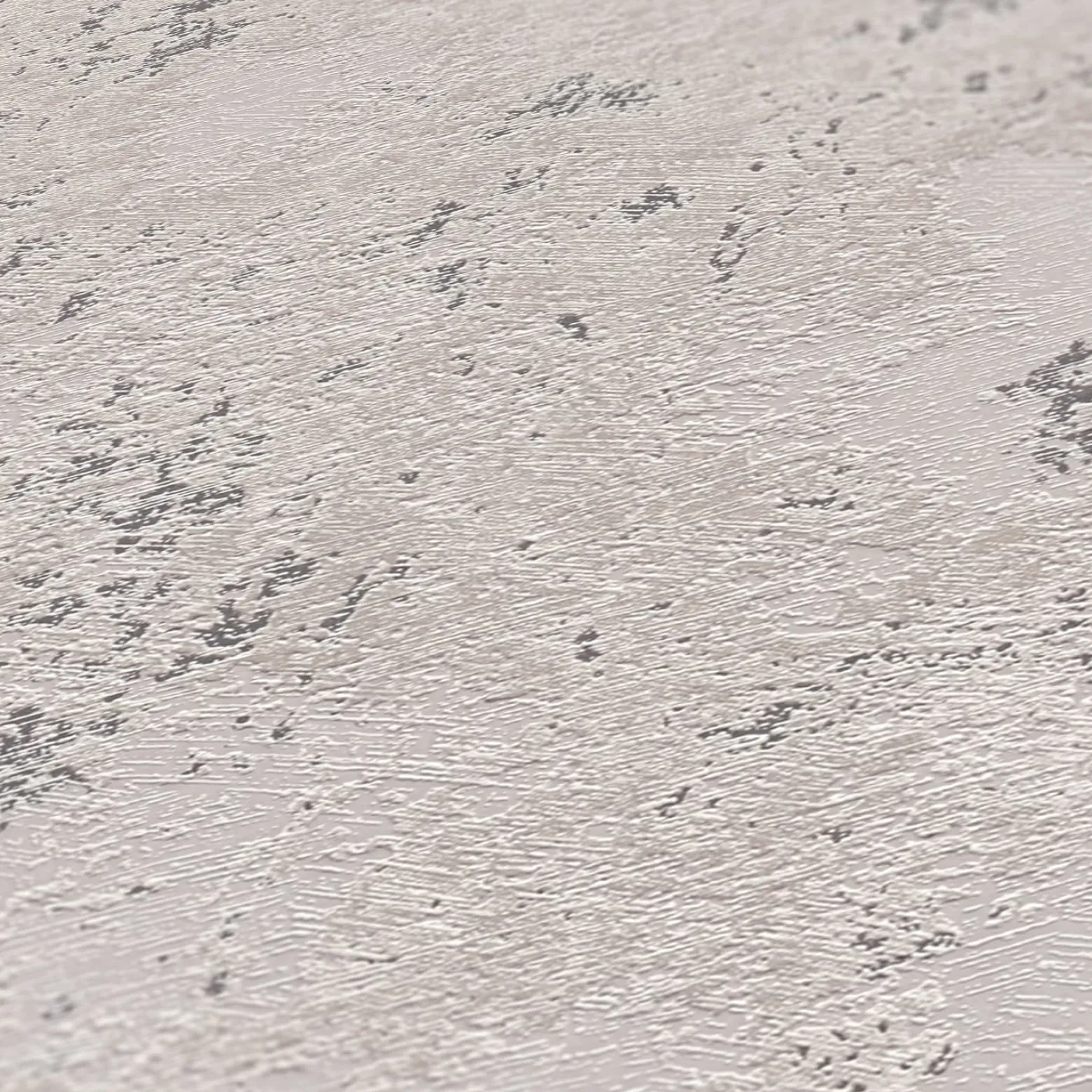 Vliestapete Putz Optik Beige Grau Silber Metallic 39387-3