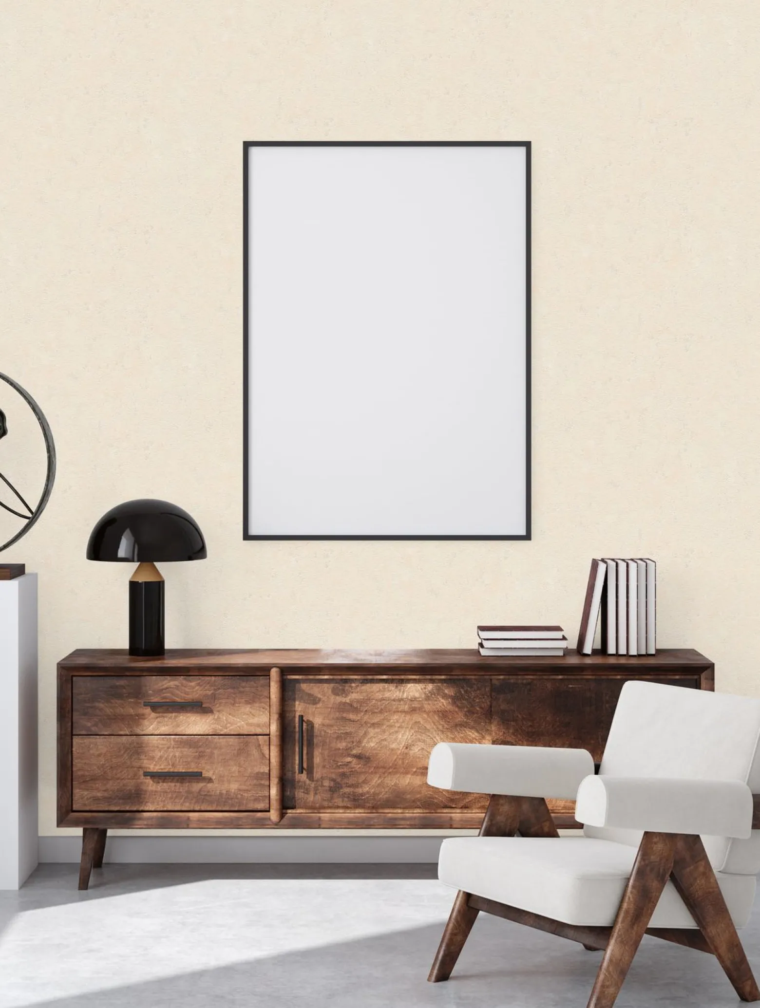 Vliestapete Putz Optik Beige Creme Metallic 39387-4