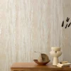 Vliestapete Putzoptik Beige Creme Silber Metallic 35154