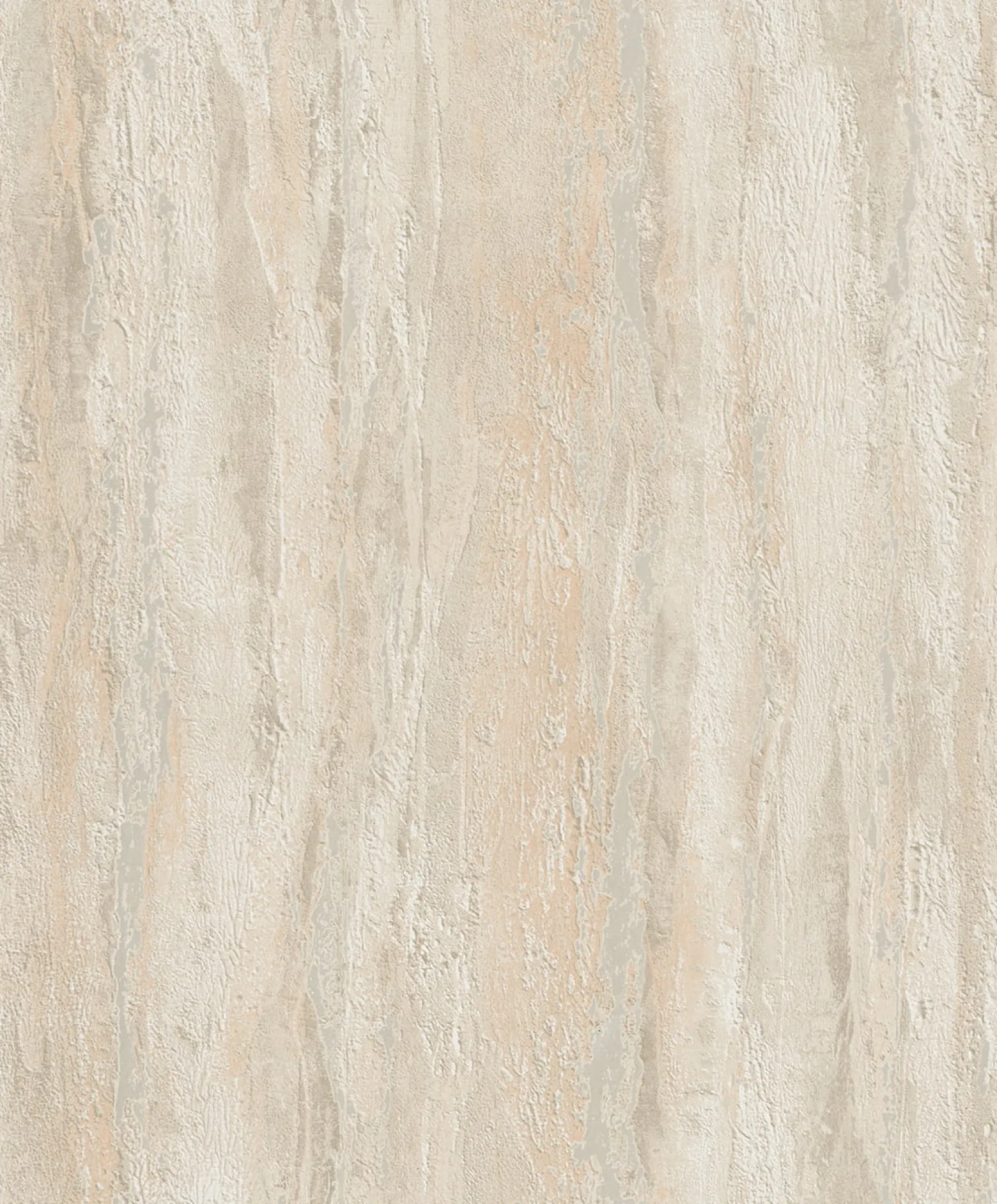 Vliestapete Putzoptik Beige Creme Silber Metallic 35154