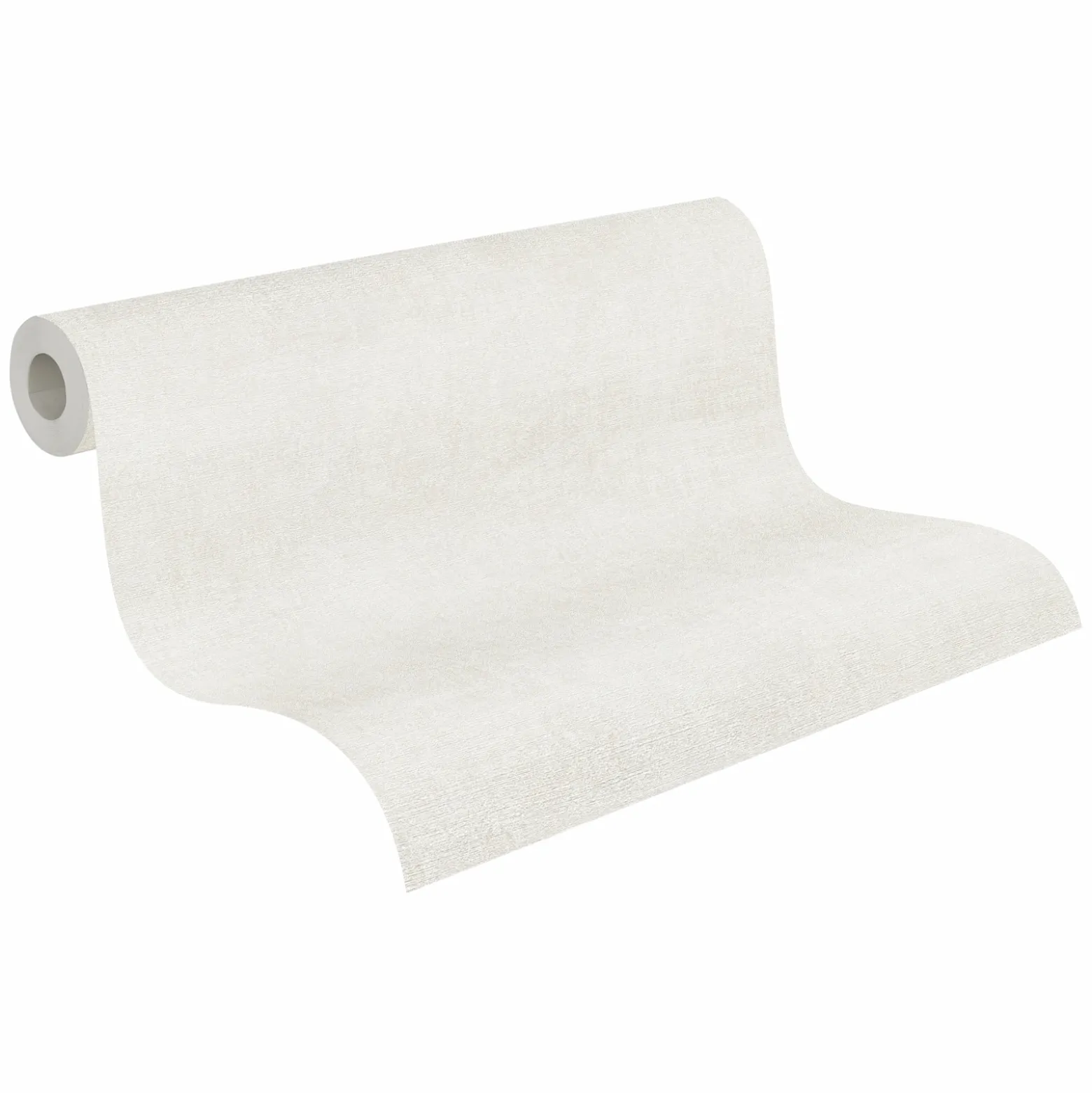 Vliestapete Putzoptik Einfarbig Grau Creme 79091-1