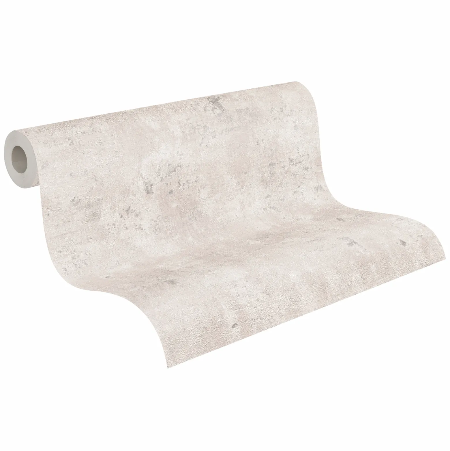 Vliestapete Putz Optik Grau Silber Metallic 39670-6