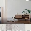 Vliestapete Putz Optik grau-weiß 37744-8