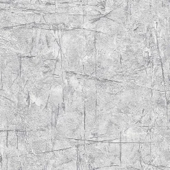 Vliestapete Putz Optik Grau Weiß Silber Metallic 10315-10