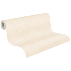 Vliestapete Putz Optik Struktur Creme Beige 39223-3