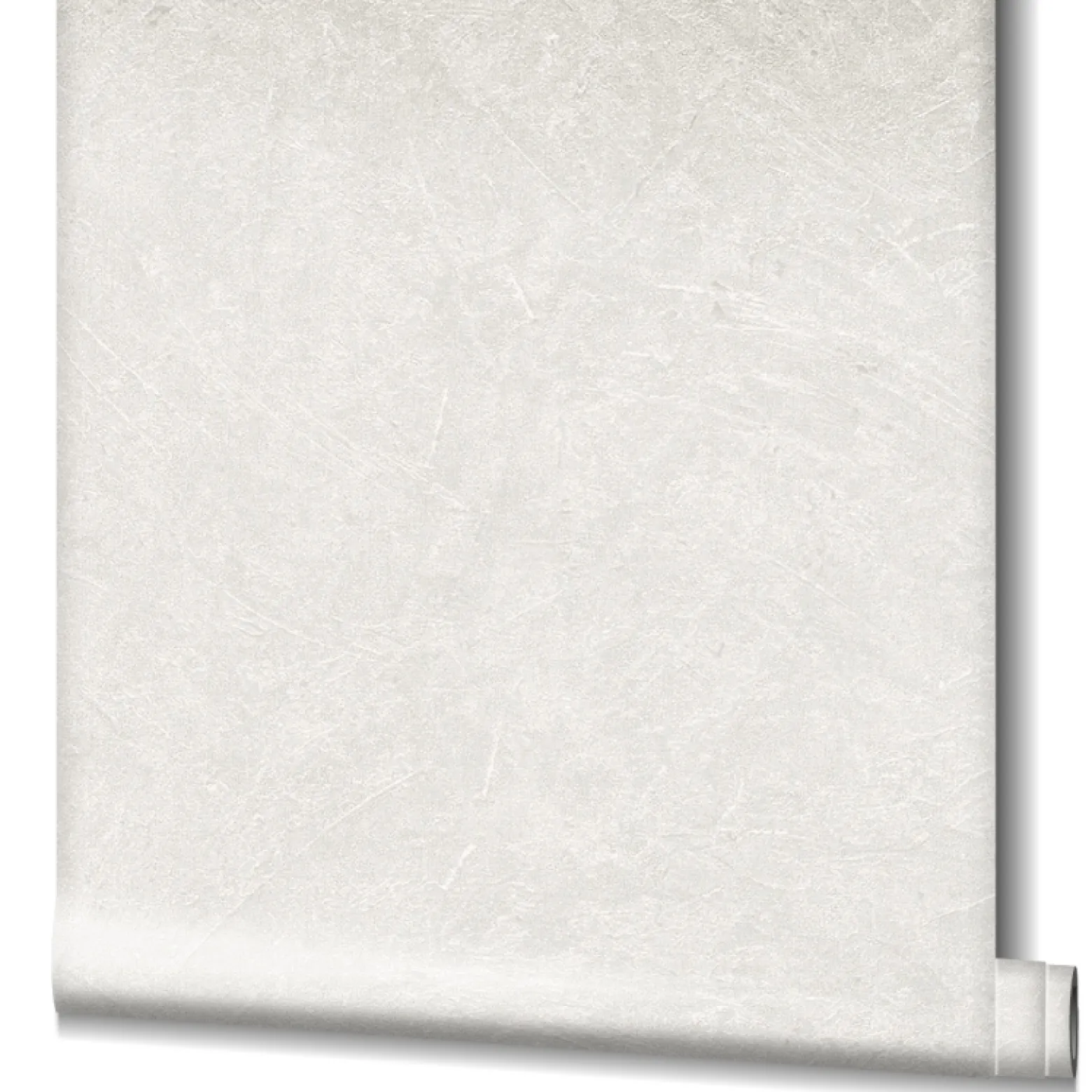 Vliestapete Putz-Optik Struktur Metallic weiß 32813