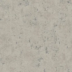 Vliestapete Putz Optik Uni Grau Silber Metallic 3951-53