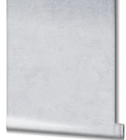 Vliestapete Putz Optik Uni Grau Silber Metallic 82376