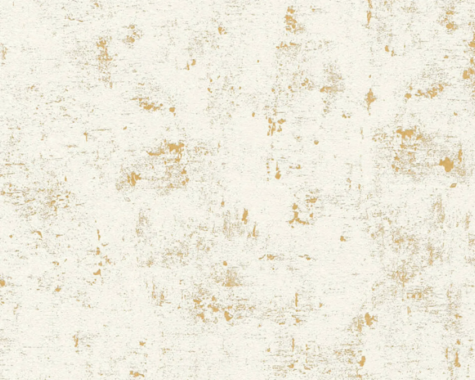 Vliestapete Putz-Optik Used grauweiß gold Glanz 2307-75